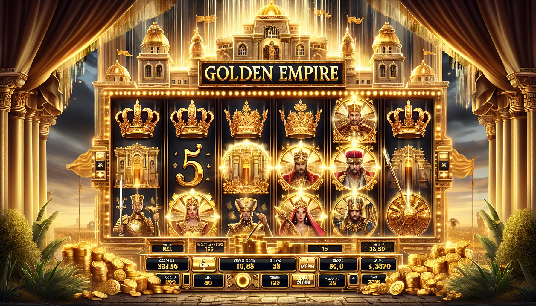 Golden Empire: Slot Megah Bertema Emas dengan Bonus Berlapis dan Aksi Cepat